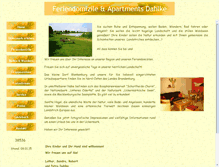 Tablet Screenshot of ferienhaus-dahlke.de